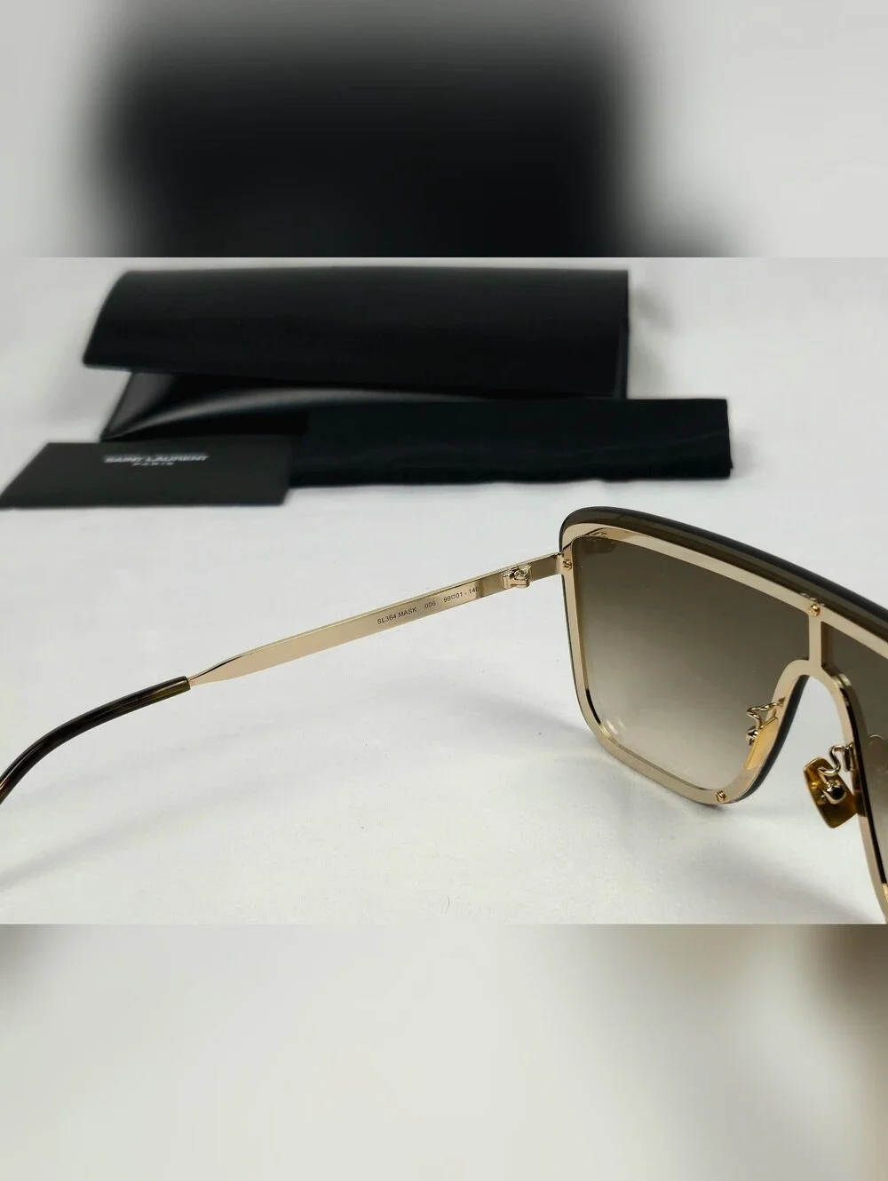 Saint Laurent SL364 MASK Shield Sunglasses Complete Set